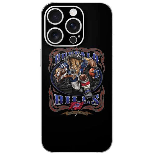 Liquid Blue NFL Buffalo Bills Running Back iPhone 16 Pro Skin